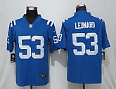 Nike Indianapolis Colts 53 Leonard Blue Vapor Untouchable Limited Jersey,baseball caps,new era cap wholesale,wholesale hats